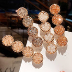 MAYCREATE Rhinestone Hair Clips for Daily Wear featuring Non Slip Acrylic Design | 4 Pcs Set