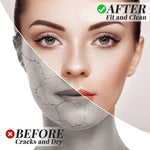 MAYCREATE 2pcs Triangle Powder Puff For Women Makeup Sponge puff Face Dry Wet Makeup Puff for Loose Powder Body Powder, Cotton Cosmetic Sponge for Contouring, Under Eyes and Corners