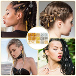 MAYCREATE 220 Pcs Hair Jewelry for Women