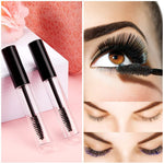 MAYCREATE Empty Mascara Tube 10ml for Castor Oil with Spiral Brush and Funnels | Travel Set