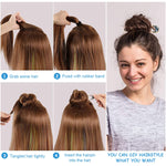 MAYCREATE Magic Grip Hair Pins for Buns with 12pcs 10.5cm U Shaped Metal Design | Women Accessories