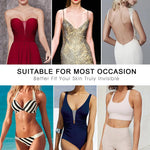 MAYCREATE Boob Tape with 4PCS Reusable Silicon Nipple Pasties Cover for Women Push Up & Lifting Body Tape with Free Cut Breast Lift Tape for Women Breast Tape