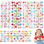 MAYCREATE Gem Rhinestones for Crafts with Self Adhesive Backing and 5 Sheet Multicolor Set | DIY Decor for Kids and Scrapbooking