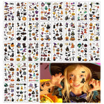 MAYCREATE Halloween Temporary Tattoos for Kids with 30 Sheets Waterproof Design | Fun Party Favors