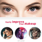 MAYCREATE False Eyelashes for Party Look featuring Knot Free Lash Band and Soft Faux Fiber 7 Pairs 15–18mm