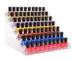 MAYCREATE® Organizer Rack Stand Holder Large Capacity Acrylic Clear 7 Layers for Nails Polish Essential Oil Lipstick and Sunglasses - Transparent