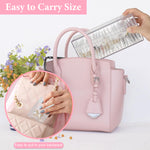 MAYCREATE 20Pcs Jewellery Organisers Pouch with Acrylic Jewellery Organisers Box Small Jewellery Pouches for Storage Travel Jewelry Case for Necklaces Bracelets Rings Earrings Gift for Women Girls