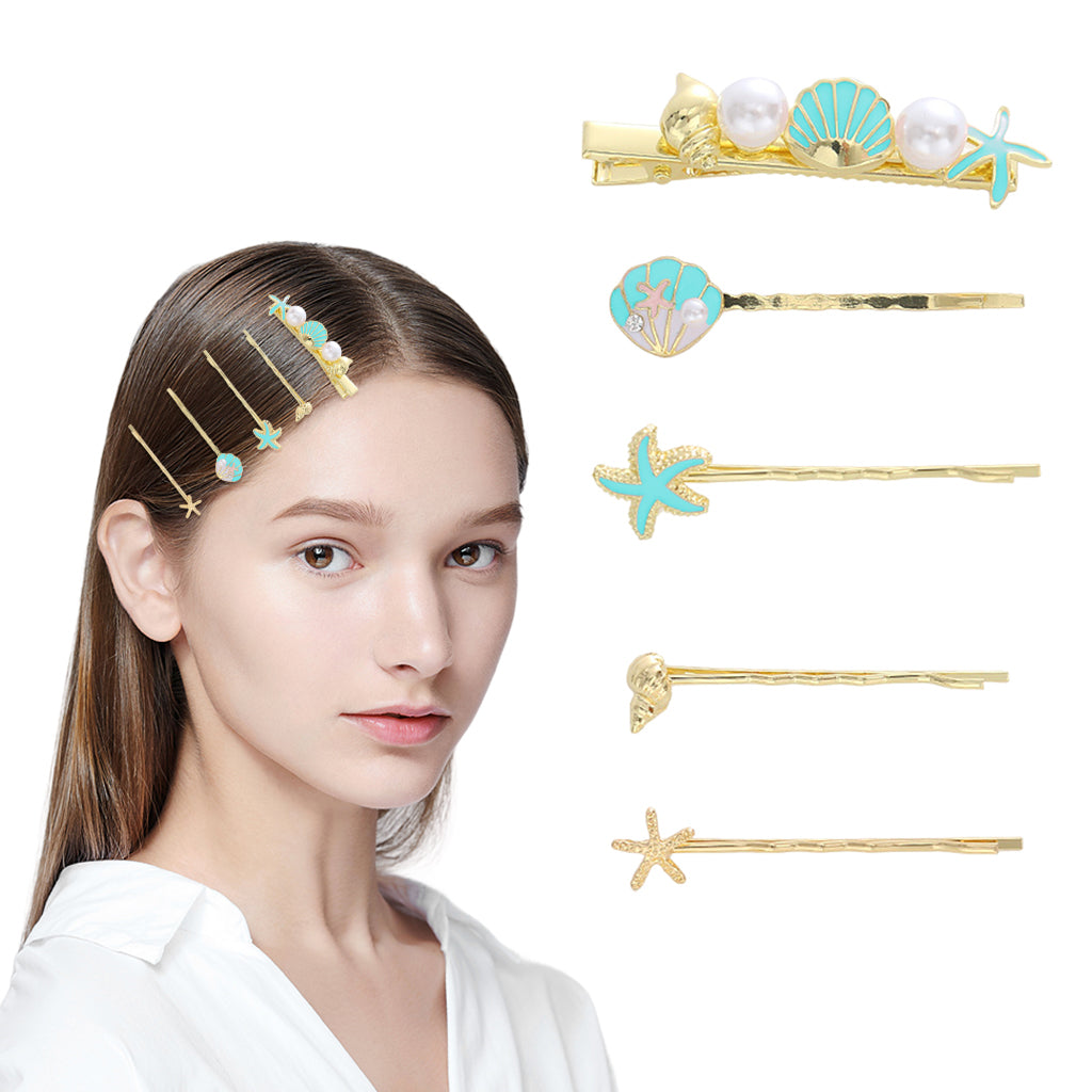 MAYCREATE 5Pcs Hair Pins for Girls