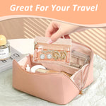 MAYCREATE 6Pcs Jewellery Organisers Pouch Travel Ziplock Jewellery Organisers Small Velvet Jewellery Pouches for Storage Jewellery Pouch for Necklaces Bracelets Rings Earrings Brooches - Pink