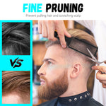 MAYCREATE® Fade Comb for Men, Barber Comb Set, Professional Curved Positioning Taper Comb & Styling Combs, Flat Top Hair Cutting Comb Clipper Combs for Cutting and Blending