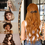 MAYCREATE 3pcs Bow Hair Clips for Girls Women Line Bow Charm Hair Pins Hair Clips for Half Updo French Twist Stylish Hair Pins Chic Hair Accessories for Girls Women