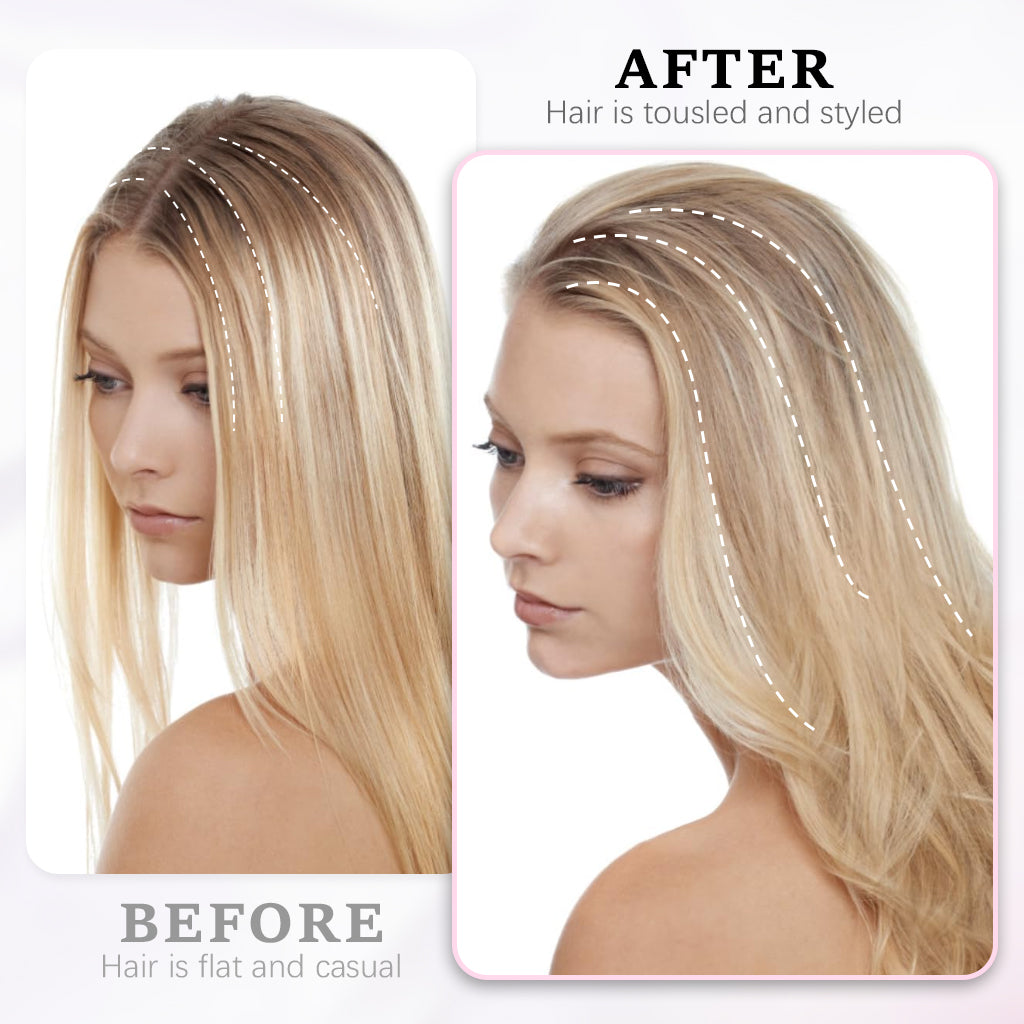 MAYCREATE 2Pcs Hair Volumizer Hair Volume Clips for Women Men, Hair Puff Clips for Women, 3 & 6 Teeth Instant Comb for Fluffy Bangs, Volumizing Hair Clips No-Trace Hair Root Lifting Clips