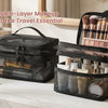 Why a Double-Layer Makeup Organizer Is the Travel Essential