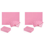 MAYCREATE® Disposable Nail Art Table Towels Mat Reusable Tissue Waterproof Tips Paper 12.7 x 17.9 Clean Pads Foldable Cushion for Salons 2 PCS