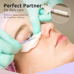 MAYCREATE® 100-Count Fine Tip Cotton Swabs for Makeup Removal Eyeliner Mascara Precision Excess Cosmetics Tools Fixing Sharpening Lip Liner Correction 2PCS