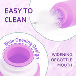 MAYCREATE® 32PCS Travel Bottle Kit for Toiletries 60 90ml Silicone Bottles Set Leak proof Toiletry Cream Jars Spray Shampoo Lotion Dispenser