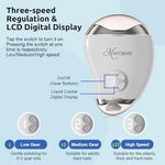 MAYCREATE® USB Baby Nail Trimmer with LED Light 2 in 1 Cordless Clipper Filer Dual Head Rechargeable 3 Speeds Safe Electric for Kids Adults 2PCS