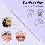 MAYCREATE® 100-Count Fine Tip Cotton Swabs for Makeup Removal Eyeliner Mascara Precision Excess Cosmetics Tools Fixing Sharpening Lip Liner Correction 2PCS