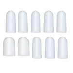 MAYCREATE Toe Separator for Women with Soft SEBS Gel Caps 10 pcs | Washable and Cuttable Protectors
