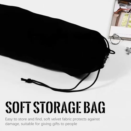 MAYCREATE® 3 in 1 Back Scratcher Metal Portable Telescoping with Rubber Handles Extendable Massager Tool Stocking Stuffers for Men Women Kids Adults Black 2PCS