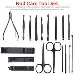 MAYCREATE® 36PCS Manicure Pedicure Kit for Women and Men Stainless Steel Professional Set Eyebrow Grooming Nail Care Tool with Storage Case