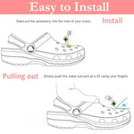 MAYCREATE® 70PCS Cartoon Random Shoe Charms and Pins Cute for Sandals Decoration Women Boys Girls Clog Accessories Party Favor
