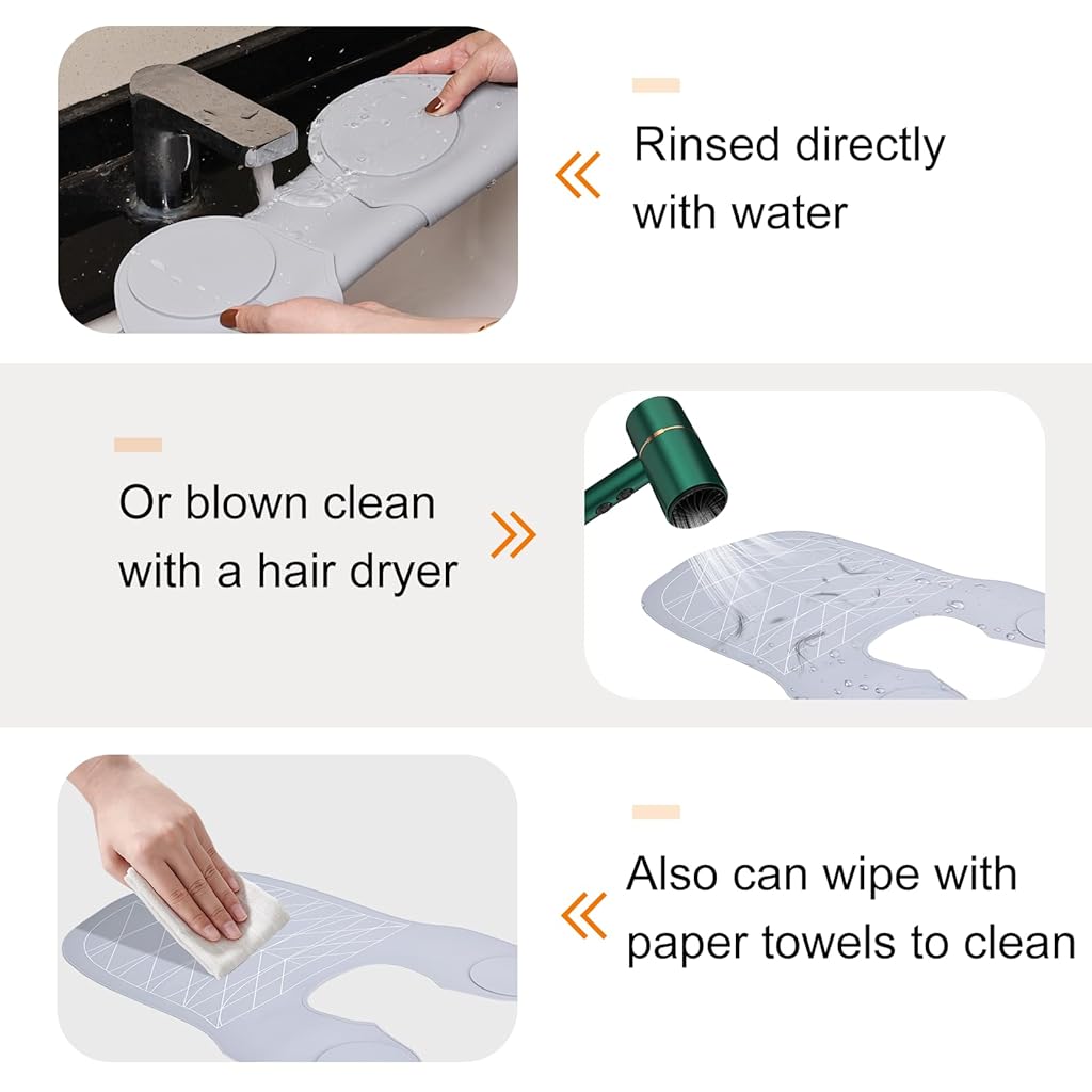 MAYCREATE Silicone Waterproof Hair Dye Shawl, Hair Cutting Collar with Guiding Lines, Cutting Mat for Hair Stylist, Barber Shop Hair Cutting Pad/Cape for Salon, Hair Cutting Tools Salon Accessories