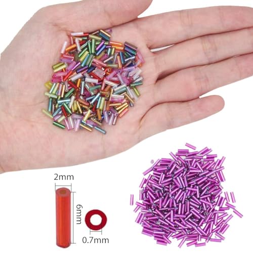 MAYCREATE® SANNIDHI Beads for Jewellery Making Kit, 150g/Box Metallic Plated Beads for Craft DIY Set Spacer Beads for Bracelet Necklace Jewelry - 8 Styles, 3 Colors (Gold/Sliver/Rose Gold)
