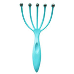 MAYCREATE Head Massager for Scalp Relaxation with 5 Fingers Steel Balls and Non Slip Handle | Stress Relief and Improved Sleep