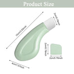 MAYCREATE Blackhead Removal Tool for Deep Facial Cleansing with Stainless Steel Scraper | Silicone Handle for Men and Women