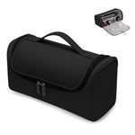 MAYCREATE Travel Storage Bag for Dyson Airwrap featuring 5 Compartments and Hanging Hook | Waterproof PU Organizer for Hair Tools