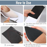 MAYCREATE® 16PCS Non Slip Rubber Shoe Sole for Men Women Self Adhesive Cover Protectors Cuttable Grips Anti Repair Patch for Leather Shoes High Heels