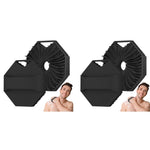 MAYCREATE Silicone Body Scrubber for Sensitive Skin with Soft Massage Bristles | 2PCS Gentle Exfoliating Pad