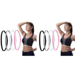 MAYCREATE Sports Hair Band for Gym and Workout featuring Sweat Proof Moisture Wicking Design | 8PCS Set