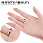 MAYCREATE Ring Size Adjuster for Loose Rings with 8 Sheets 144 Strips EVA Foam | Reusable Fit Solution