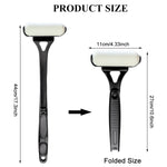 MAYCREATE Lotion Applicator for Back featuring Adjustable Folding Handle up to 17.3 in | Even Sponge Roller for Creams and Oils