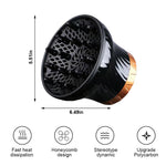 MAYCREATE Curly Hair Diffuser for Volumizing Curls with Clip-On Fit | Heat-Resistant PC Material