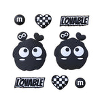 MAYCREATE Shoe Charms for Croc Clogs featuring 8PCS Cartoon Animal Design for Kids and Women