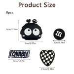MAYCREATE Shoe Charms for Croc Clogs featuring 8PCS Cartoon Animal Design for Kids and Women