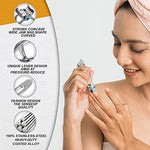 MAYCREATE® Ingrown Toenail Clippers for Thick Toenails Wide Jaw Opening Nail Curved and Slant Straight Blade Edge 12PCS Stainless Steel Toe Clipper Men