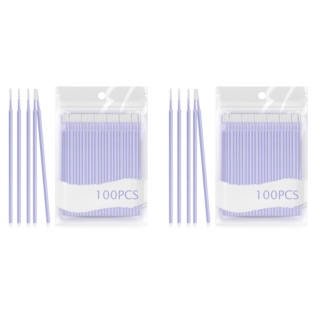 MAYCREATE Cotton Swabs for Makeup Removal with Fine Tip Precision | 100 Count Pack