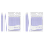 MAYCREATE Cotton Swabs for Makeup Removal with Fine Tip Precision | 100 Count Pack