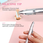 MAYCREATE Nail Dotting Tool for DIY Nail Art with 4 tip sizes 0.8–1.6mm | Switchable Pen Design