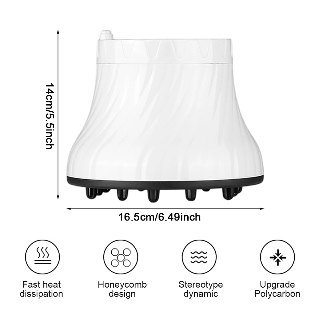 MAYCREATE Universal Hair Diffuser for Curly and Wavy Hair with Rotary Lock 1.37–3.15 in Nozzle | Heat-Resistant PC Material for Frizz-Free Drying
