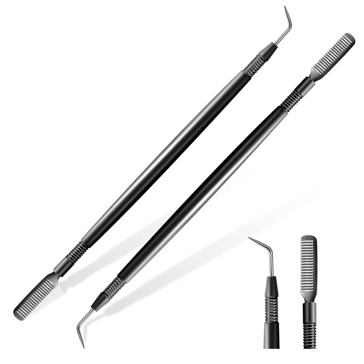 MAYCREATE Eyelash Lift Perm Tool for Lash and Brow Tinting featuring Dual Head Comb and Pin