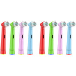 MAYCREATE Kids Toothbrush Heads 4 Pack Compatible with Oral B Electric Models | Colorful Design for Children