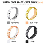 MAYCREATE Ring Size Adjuster for Loose Rings with 8 Sheets 144 Strips EVA Foam | Reusable Fit Solution