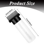 MAYCREATE Root Comb Applicator Bottle for Hair Dye and Oils 180ml with Comb Attachment | Easy Precision Application