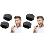 MAYCREATE Jawline Exerciser for Men and Women with 45lbs Silicone Trainer | 4PCS Face Shaper