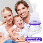 MAYCREATE® Anti Choking Device for Kids and Adults, Portable Choking Rescue Device with Airway Suction for Home Travel School and Emergency Use, Purple